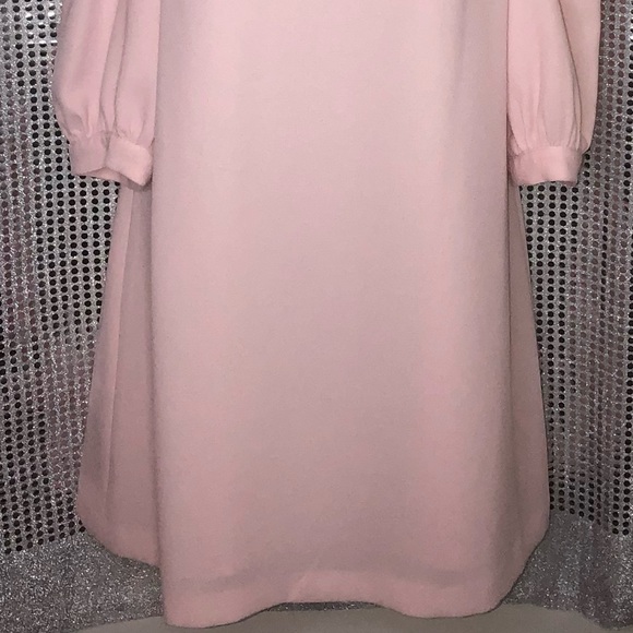 (NWT) #ElizaJ Blush Pink Cold Shoulder Dress - Picture 6 of 8